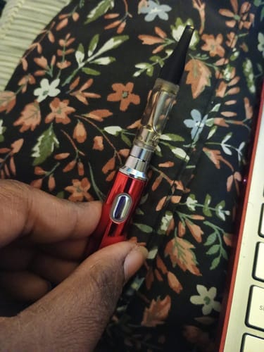 Customer photo review of 1 Gram THCA Blend Vape Cartridge | Pink Lychee - Hybrid