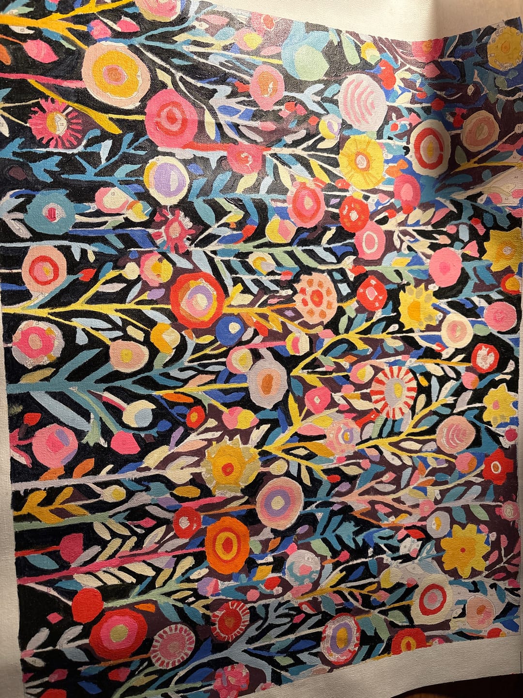 Customer photo review of Blooming Fabric