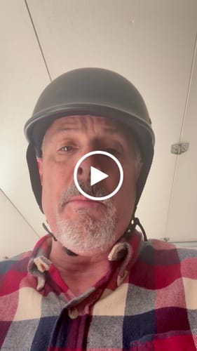 Customer video review of Low Profile Reversible DOT Polo Helmet / Matte Black
