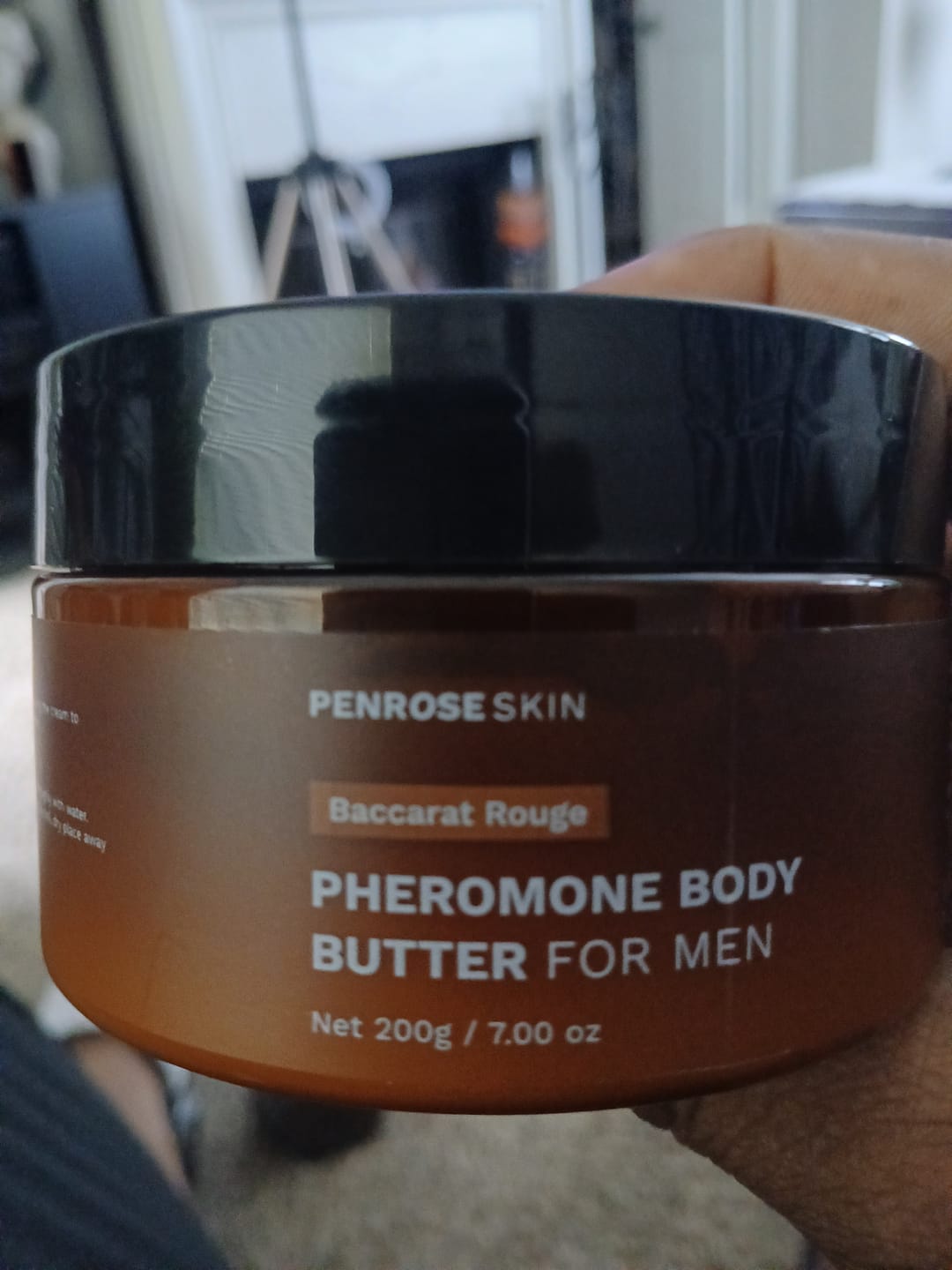 Customer photo review of Pheromone Body Butter For Men
