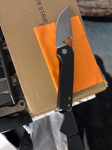 Customer photo review of Vanguard Knives Breaker Knife S35VN 3.5"