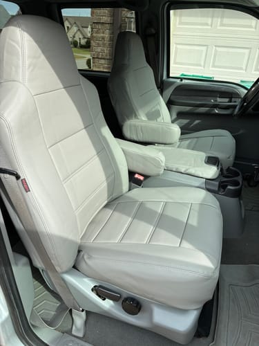 Customer photo review of Premium Custom-Fit Seat Covers