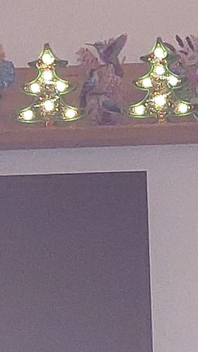 Kundenbewertung mit Foto zu Weihnachtslampe | 2 Motive