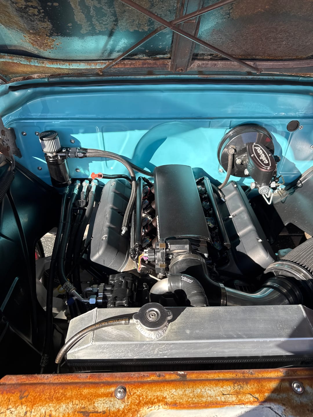 Customer photo review of Motion Raceworks Top Loader Billet Catch Can Kit