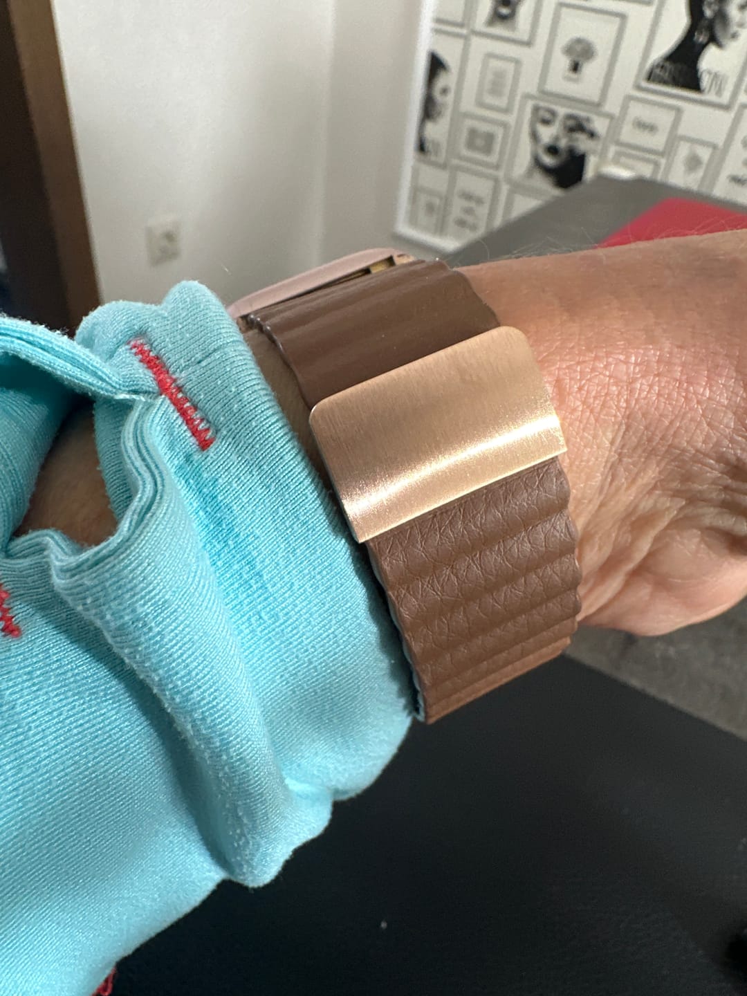 Customer photo review of Apple Watch Lederband "Mady"