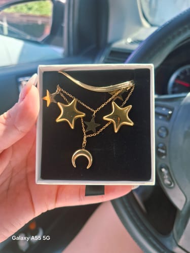 Customer photo review of Aretes Estrella