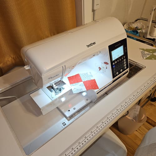 Customer photo review of Sew Steady Custom Acrylic Cabinet Insert