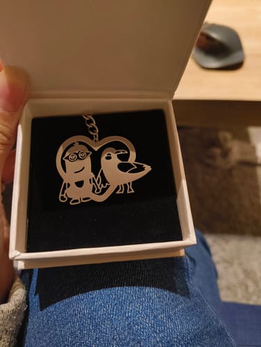 Customer photo review of Dessin d'enfant en collier ou pendentif
