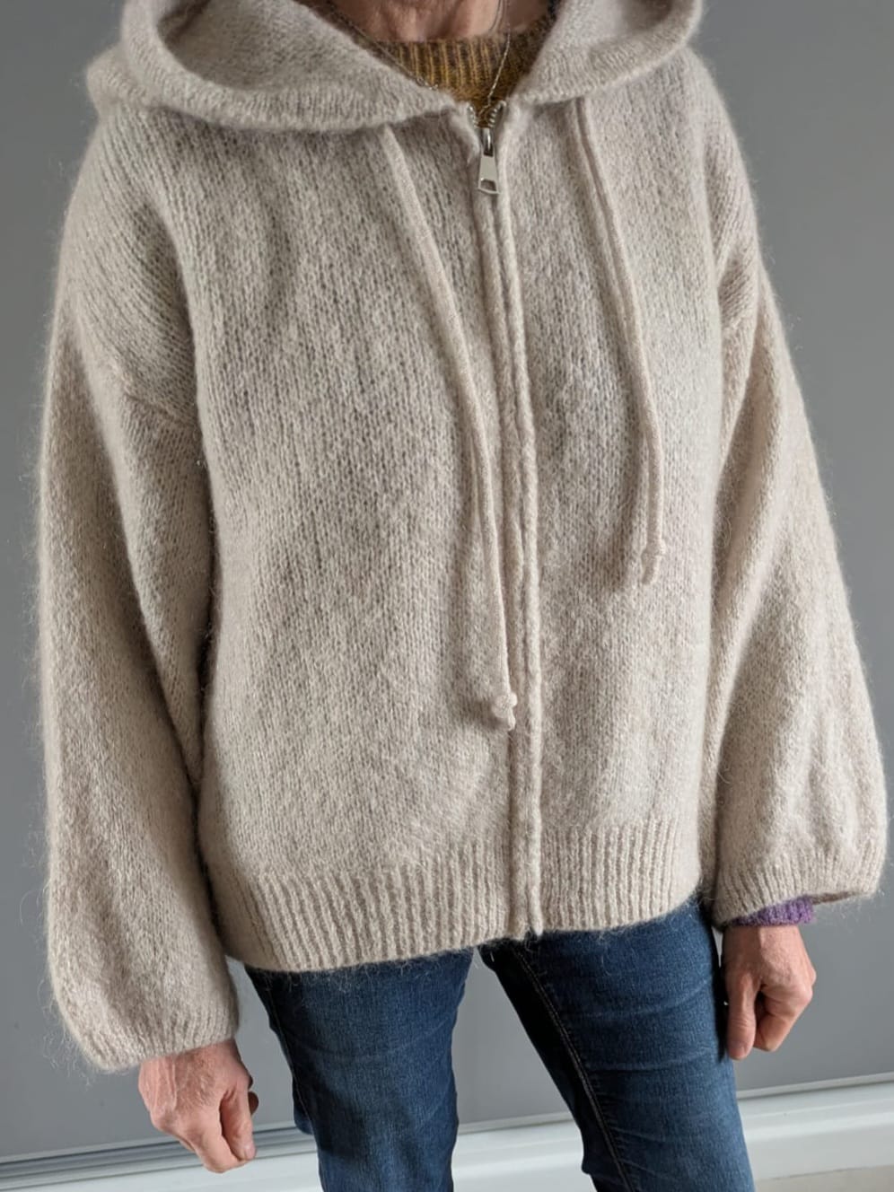 Customer photo review of Gilet capuche Tulia - Ficelle