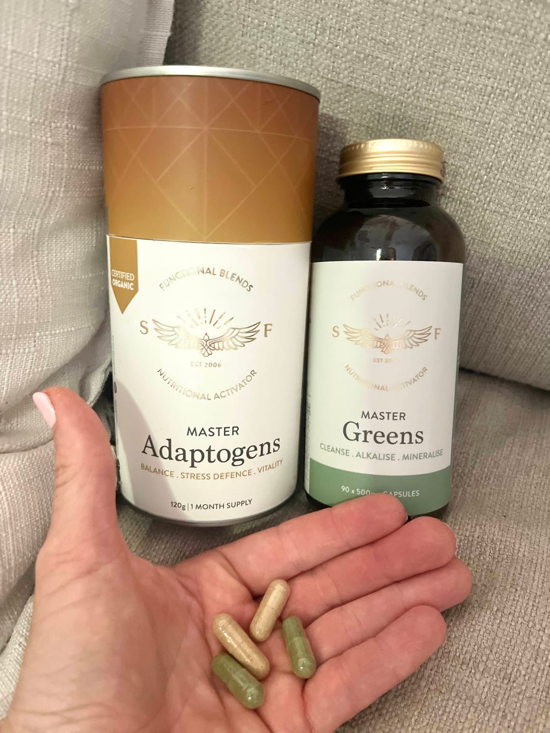 Customer photo review of Master Greens (Powder & Capsules)