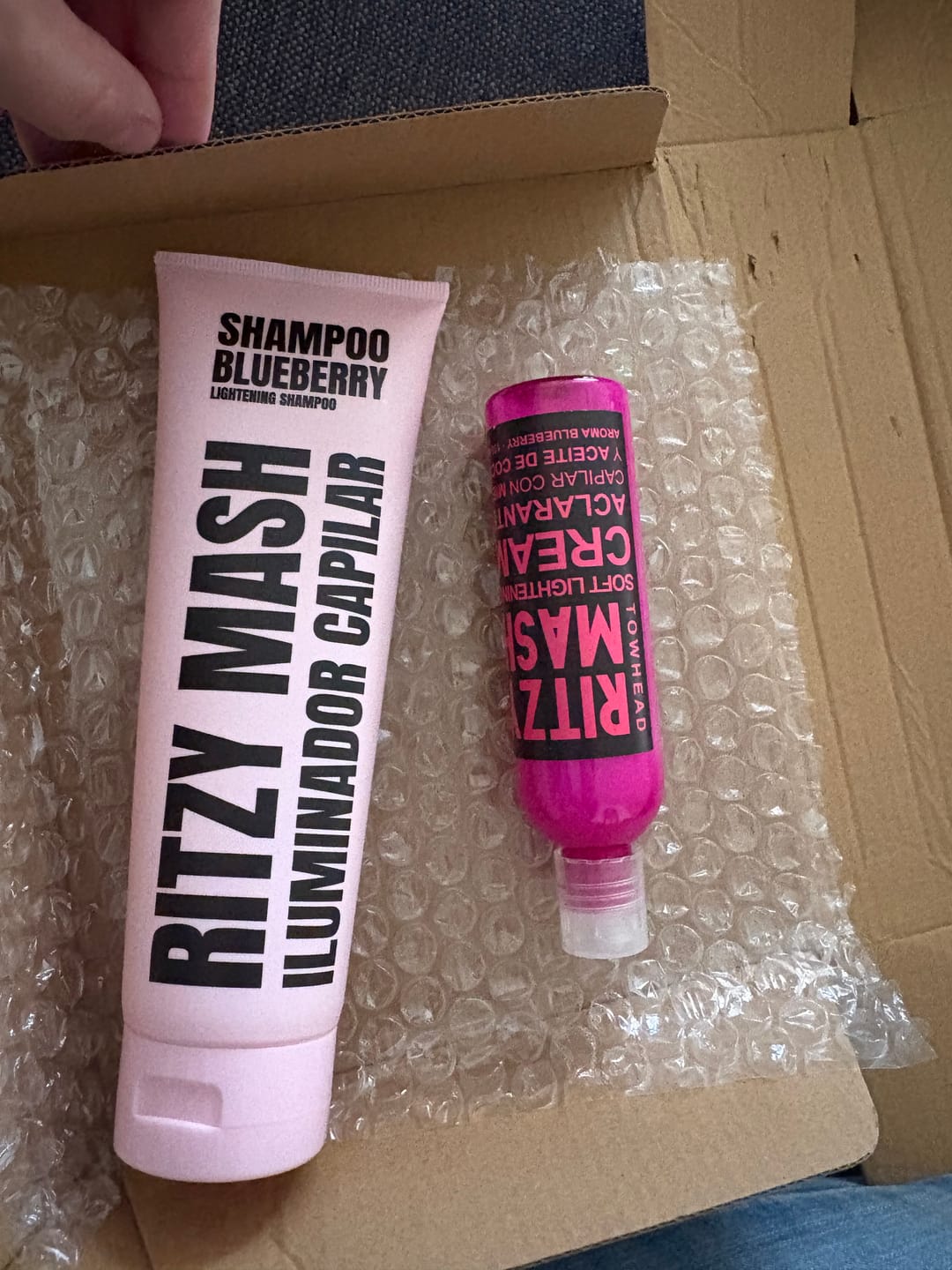 Customer photo review of Shampoo iluminador