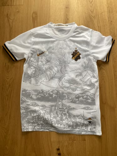 Customer photo review of AIK Stockholm Sweden 100th Year Special Edition Football Jersey