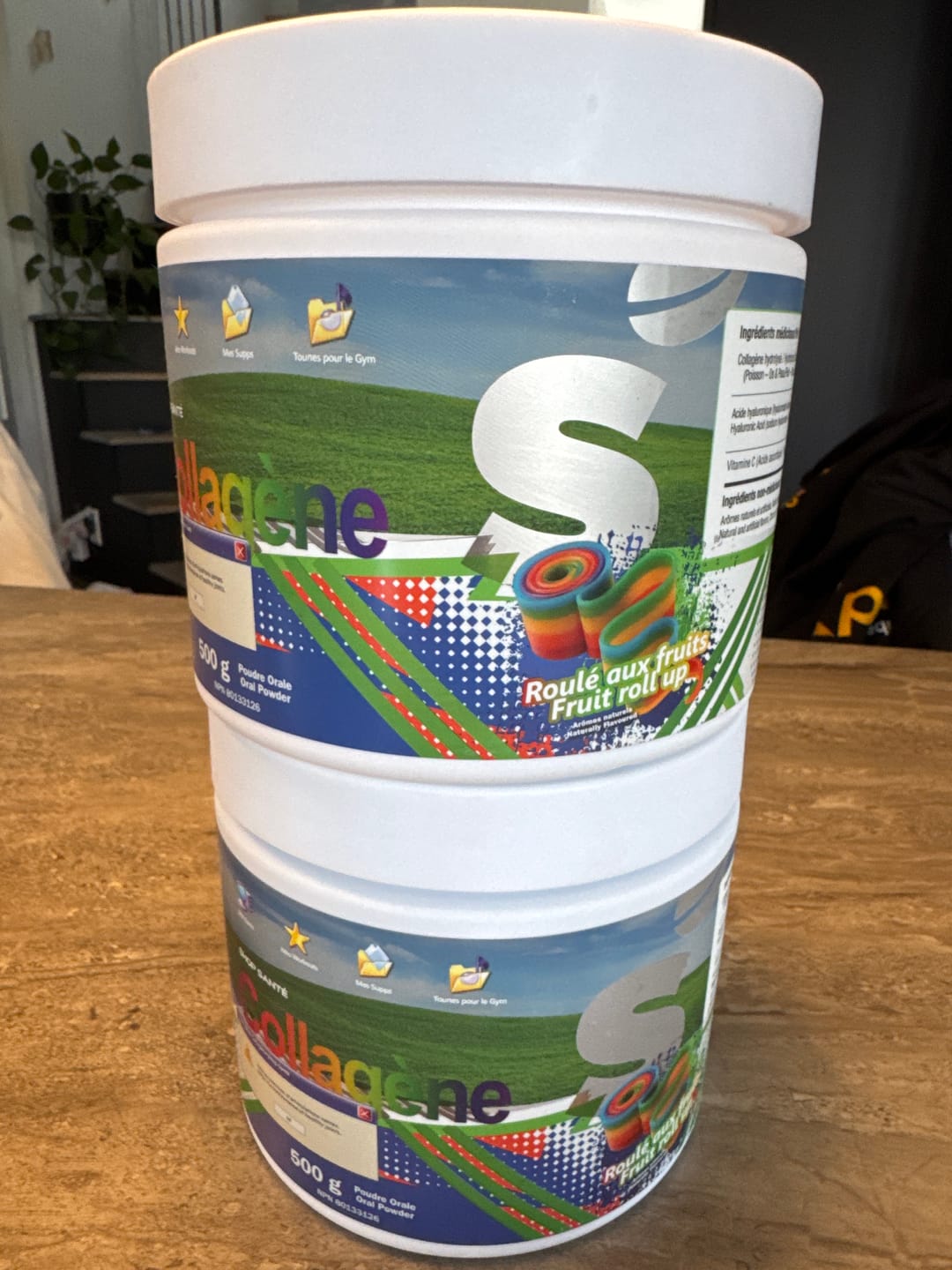 Customer photo review of Shop Santé - Collagène Marin + Acide Hyaluronique - 500g
