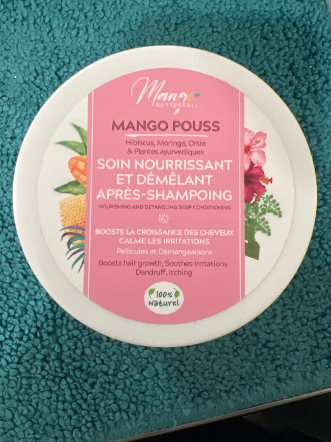 Customer photo review of Soin nourrissant et démêlant après-shampoing - POUSS