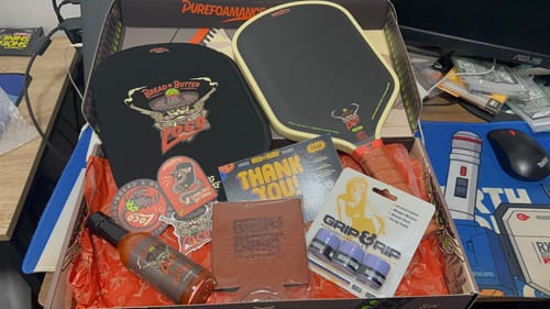 Customer photo review of Loco 16mm Pickleball Paddle- Hybrid (PRE-ORDER) (READ DESCRIPTION)