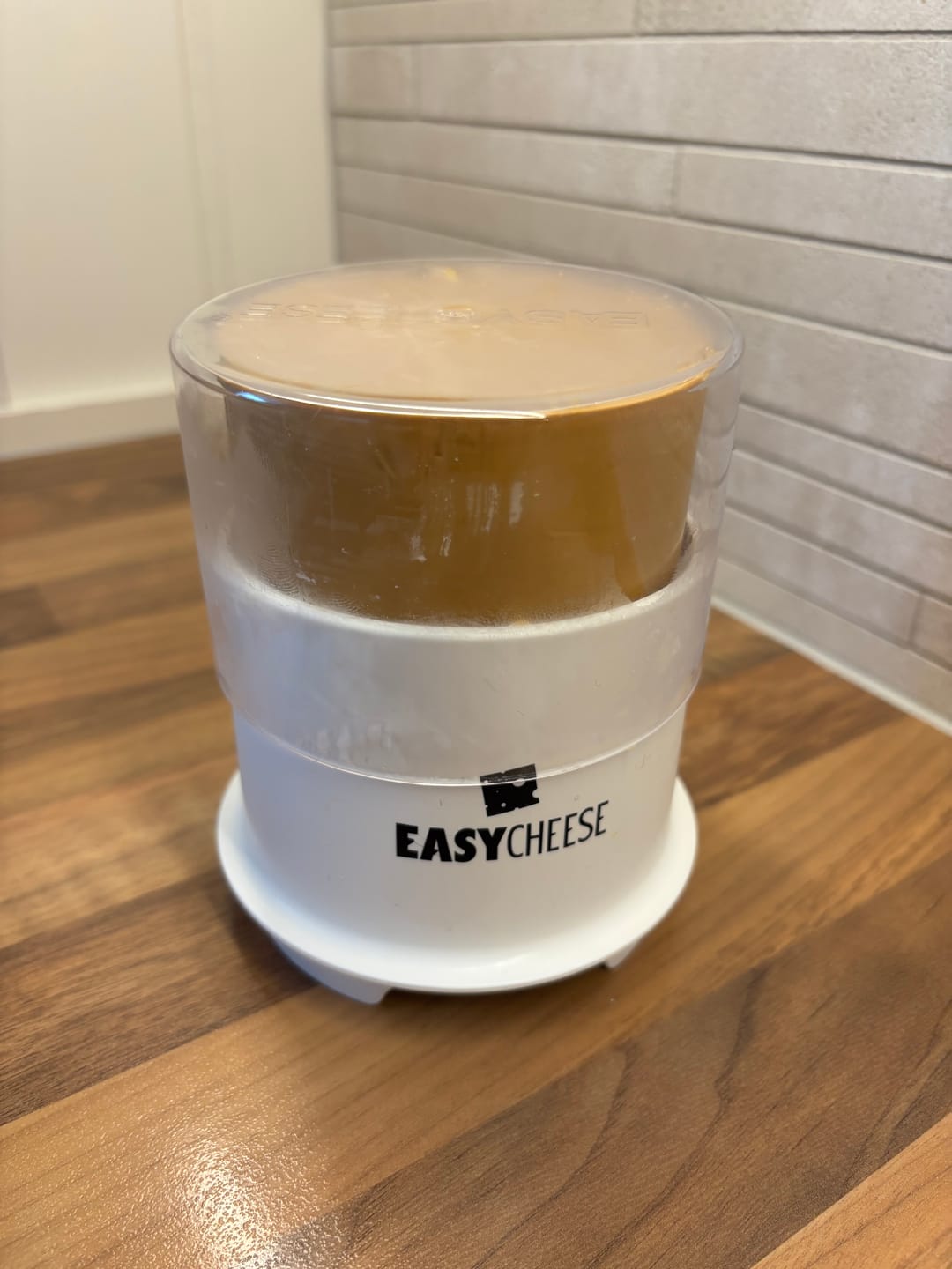 Customer photo review of EasyCheese® Osteklokke Rund - Hvit