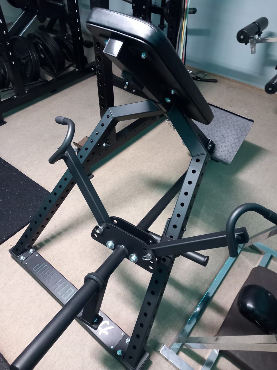 Customer photo review of Riot Chest Supported Lat Row Bench