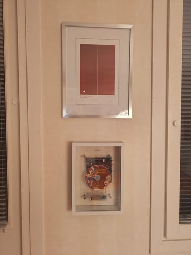 Customer photo review of M1 Music Frame CD Player