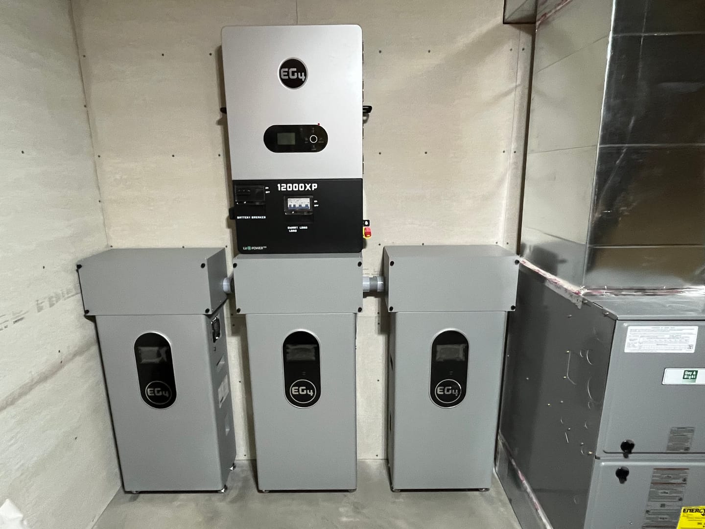 Customer photo review of EG4 12000XP Off-Grid Inverter | 48V Split Phase | 24kW PV Input | 12kW Power Output