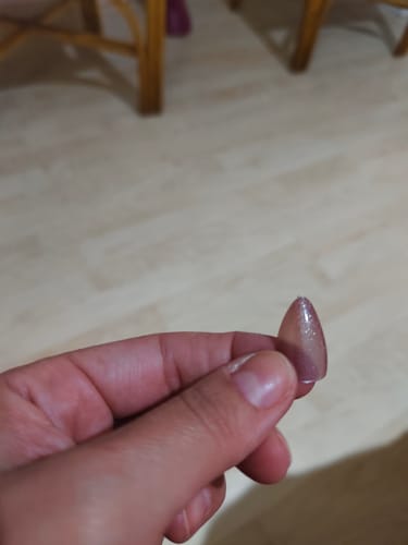 Customer photo review of Fairy Dust - Short Almond - 30 Adet Takma Tırnak