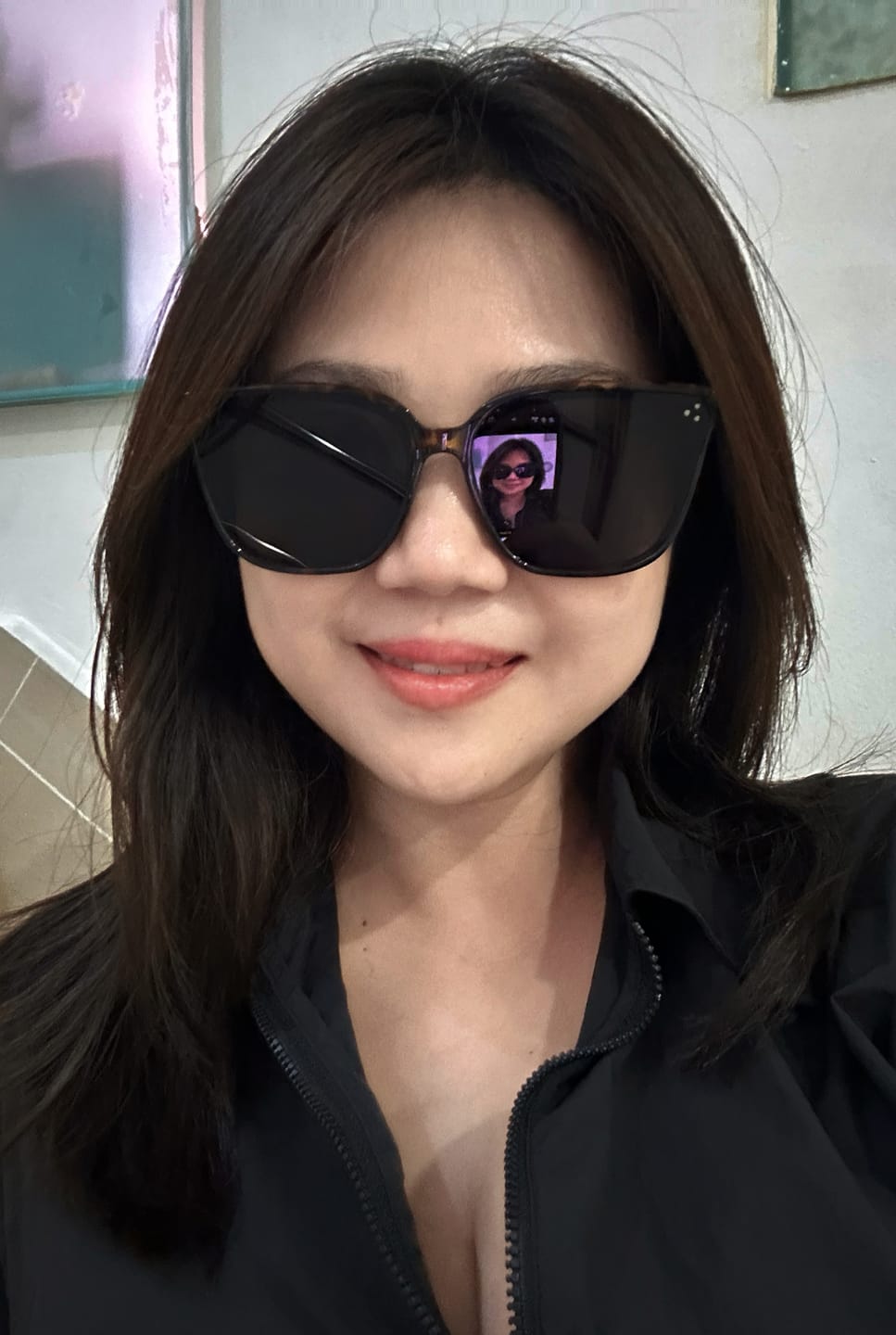 Customer photo review of FREE Sunglasses Leather Pouch + Suede Microfiber Cloth (Worth RM24.90)