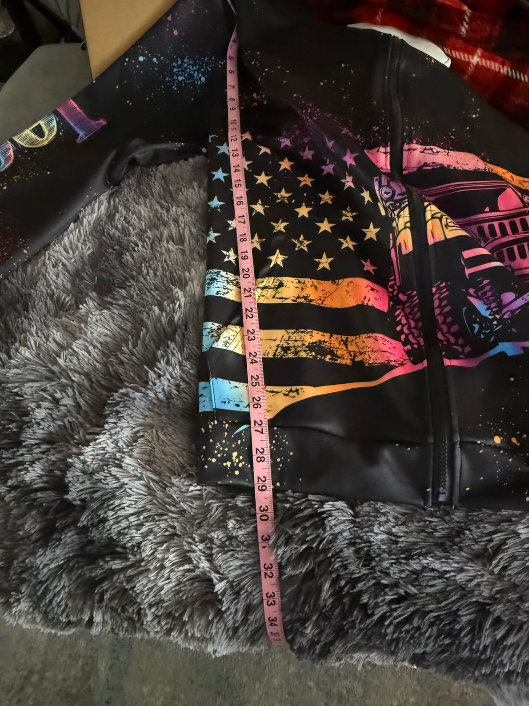 Customer photo review of Jeep Life Compass Tie Dye Hoodie