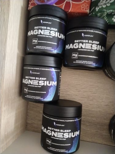 Zákaznická recenze s fotkou produktu Sleep Magnesium