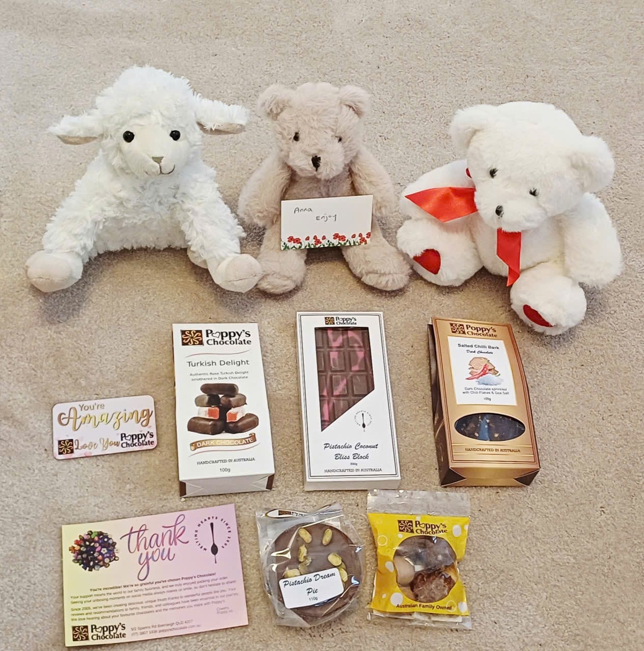Customer photo review of Pistachio Coconut Bliss Block