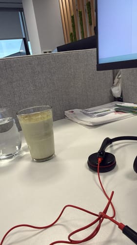 Customer photo review of Té Matcha Premium Vainilla