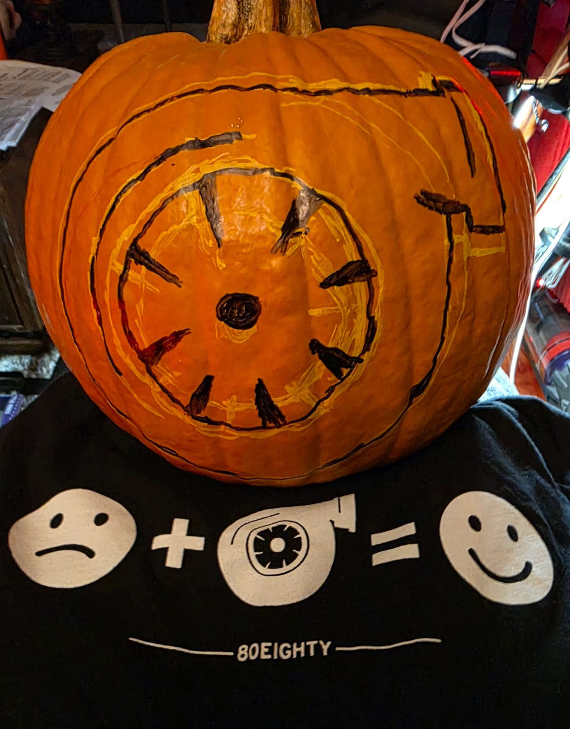 Customer photo review of 80Eighty® HappyTurbo Shirt