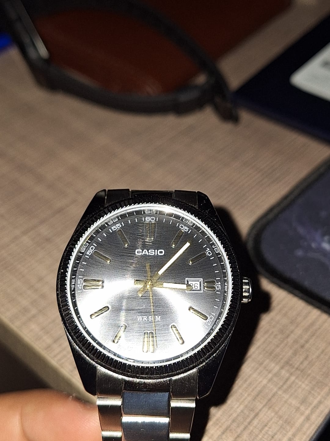 Customer photo review of Reloj Casio Análogo MTP-1302D-1A2V Negro 38,5mm