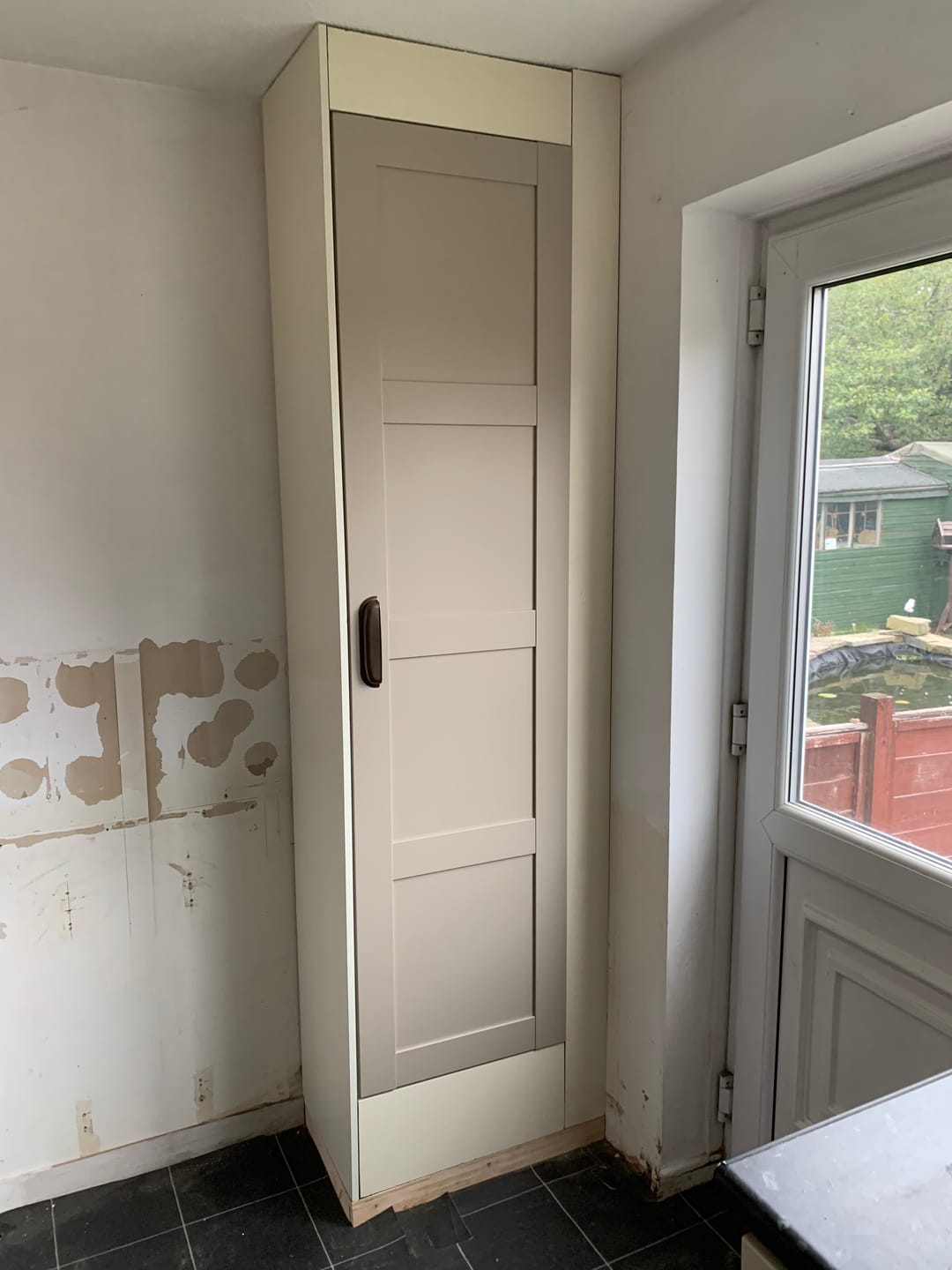Customer photo review of Hampton Old Brass Cupboard Handles