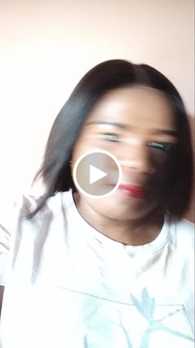 Customer video review of 8' 5x5 Vietnamese SDD Bone Straight Custom Made Wig