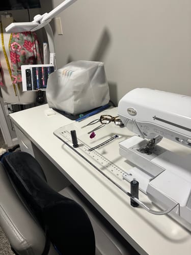 Customer photo review of Sew Steady Sewing Machine Extension Table