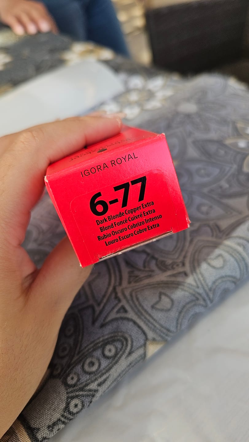 Customer photo review of IGORA ROYAL - Coloración Permanente - 60ml