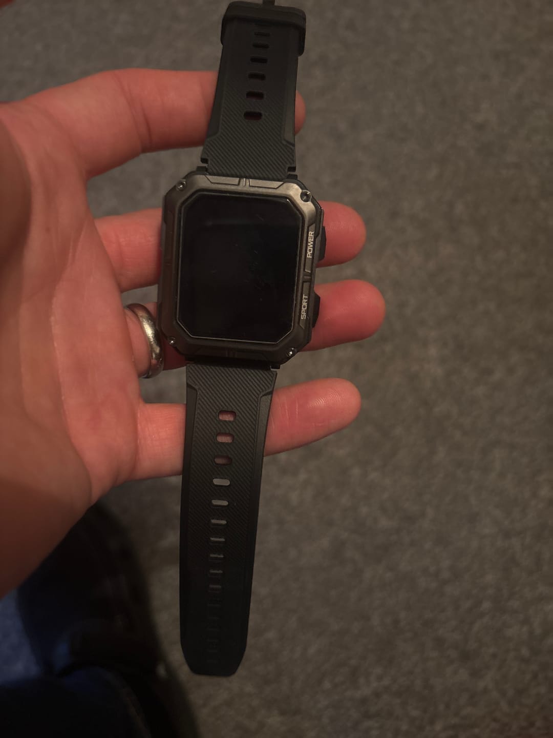 Customer photo review of Hard Hat Smartwatch