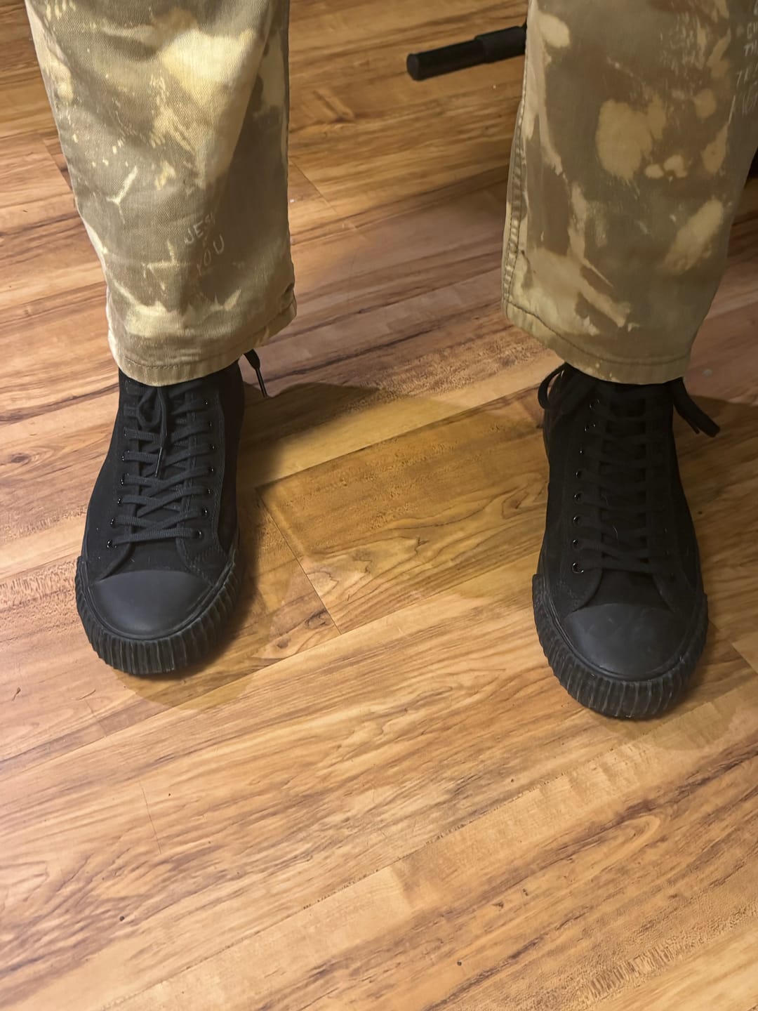 Customer photo review of 1993 Center High-Top Black