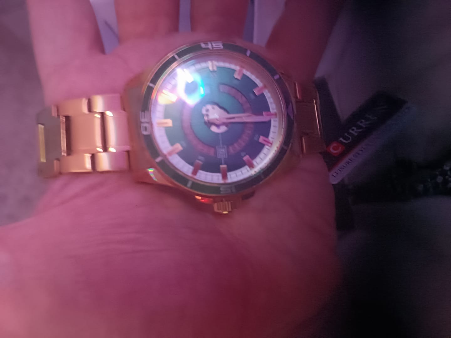 Customer photo review of Curren Tokyo® orologio uomo acciaio