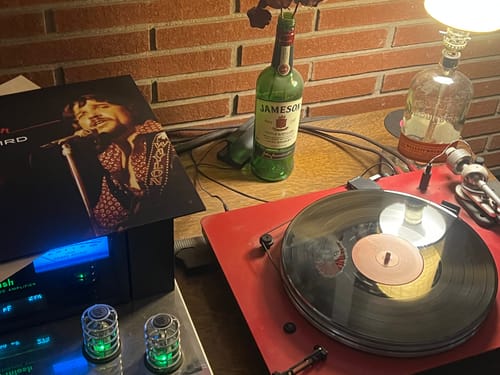 Customer photo review of Waylon Jennings "Songbird" Black Vinyl LP Pre-Order