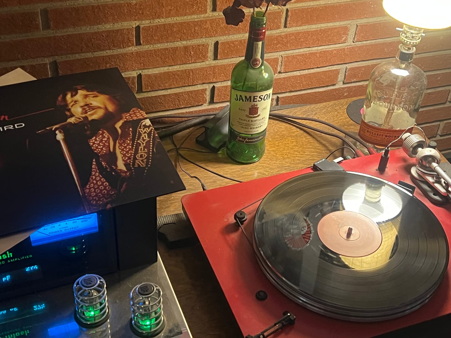Customer photo review of Waylon Jennings "Songbird" Black Vinyl LP Pre-Order