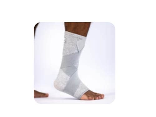Customer photo review of Premium Bamboo Ankle Support