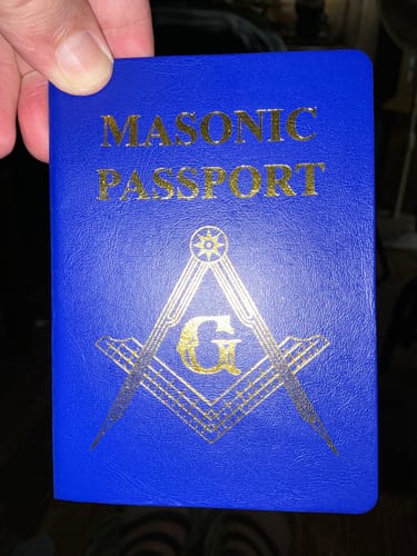 Customer photo review of MasonicMan Record Book -  Record Lodge Visits