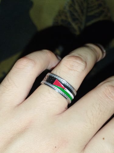 Customer photo review of Palestine Heritage Ring