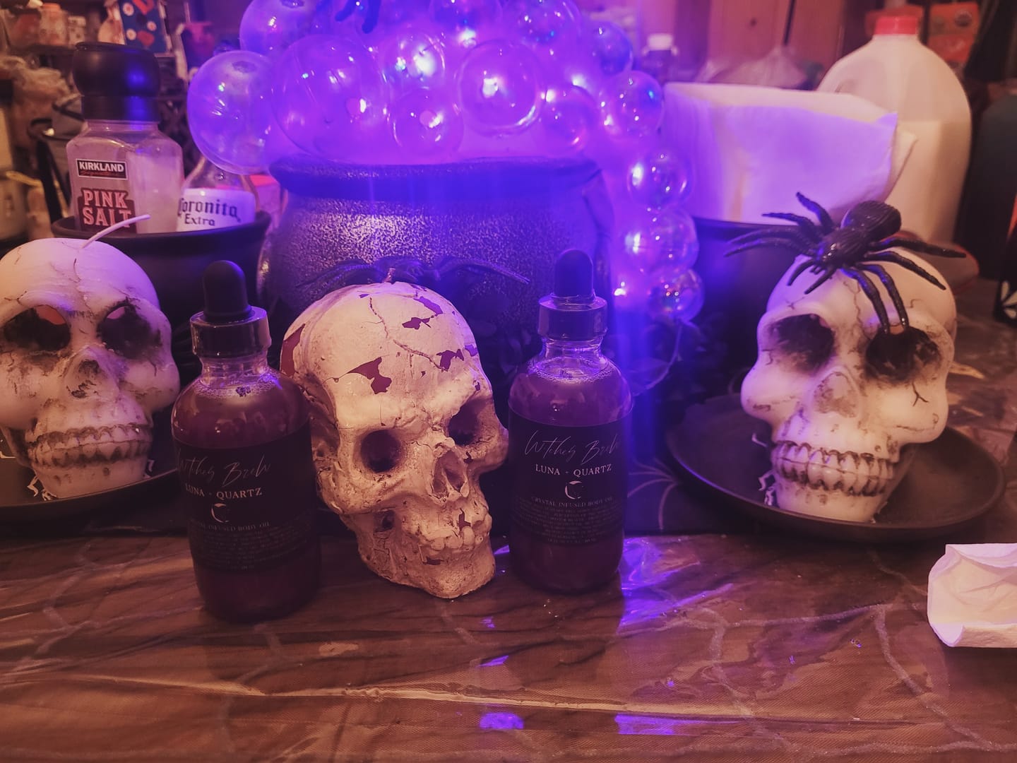 Customer photo review of Witches Brew Body Oil
