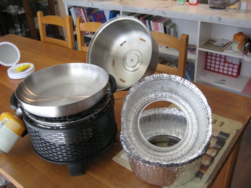 Customer photo review of COBB Lid Holder