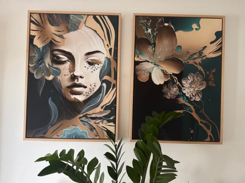 Customer photo review of Faces of Unity: Azura, Art Duo, by Bella Eve