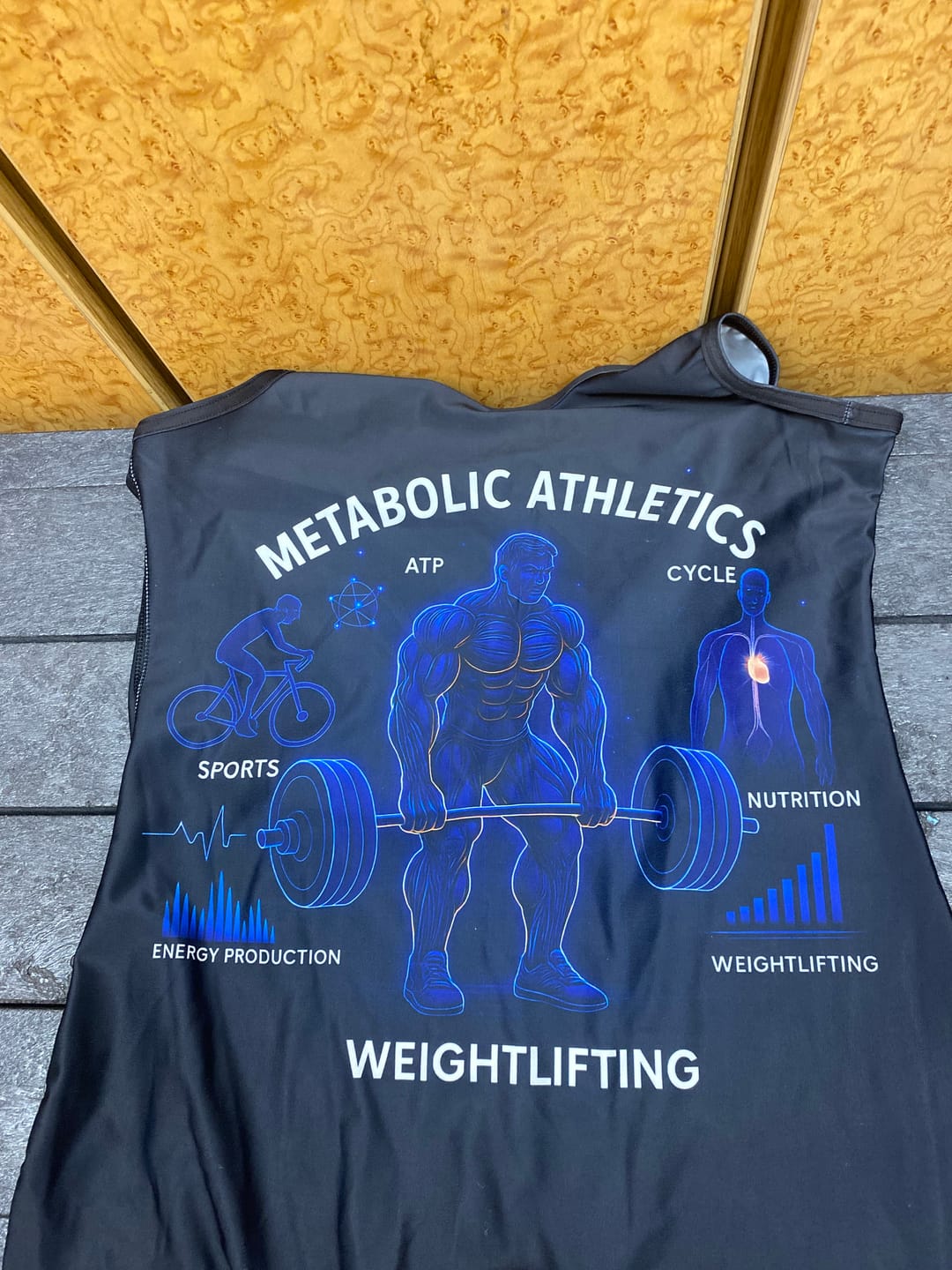 Customer photo review of Build Your Own - Premium Singlet