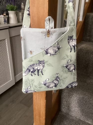 Customer photo review of Iron-On Fusible Fleece (Wadding) 90cm Wide- White