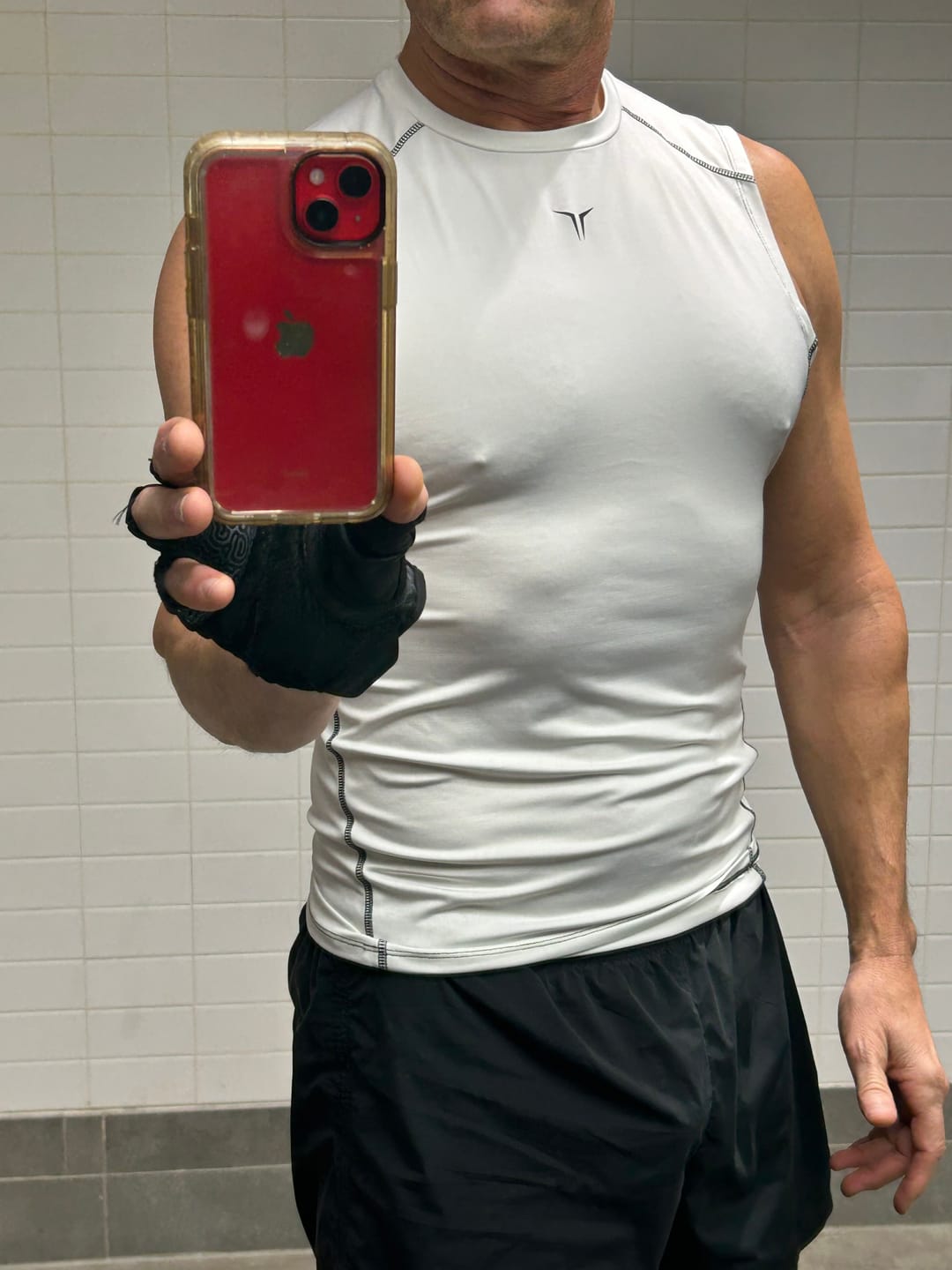 Customer photo review of ALPHA COMPRESSION TANK TOP