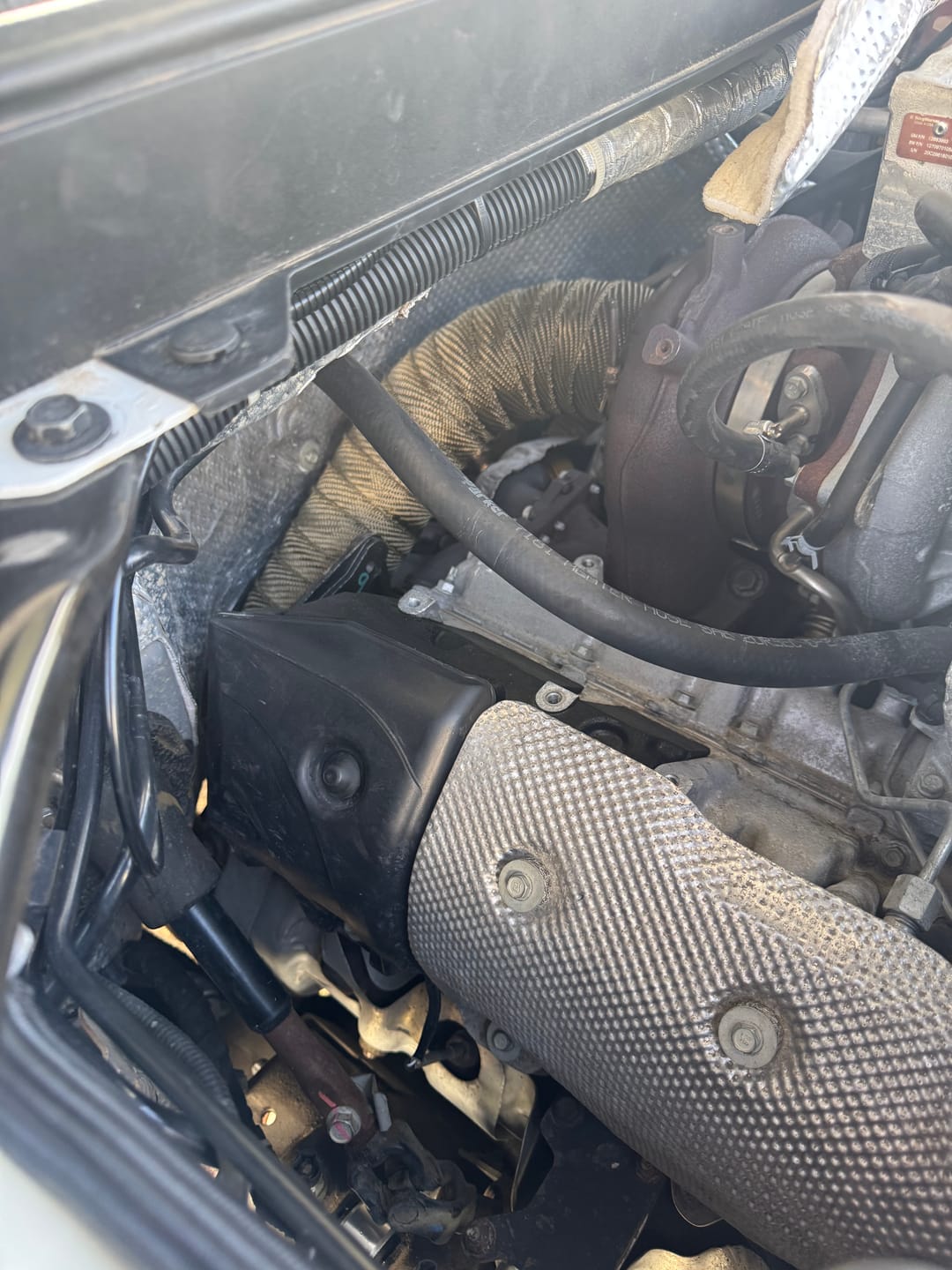 Customer photo review of 2017-2025 Duramax 3.5" Downpipe (L5P-EXH-A004)